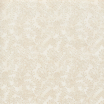 Essentials Swirling Leaves 27650-102 Ivory by Wilmington Prints, Image