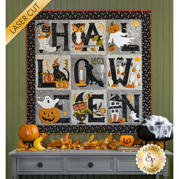  Merrie Halloween Quilt Kit, Image