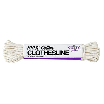 Clothesline 100% Cotton - 100ft - by The Gypsy Quilter