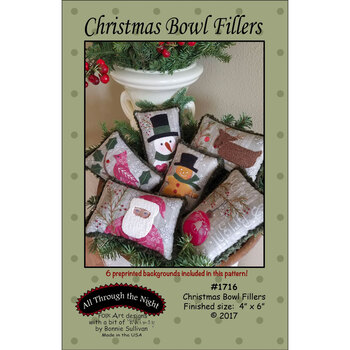 Christmas Bowl Fillers Pattern, Image