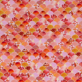 Oceanica 22411-143 Coral by Robert Kaufman Fabrics, Image