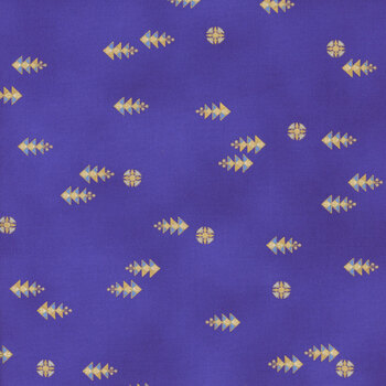 Ancient Beauty 22118-74 Sapphire by Robert Kaufman Fabrics REM