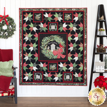  Christmas Eve - Holidays At Home Quilt Kit, Image