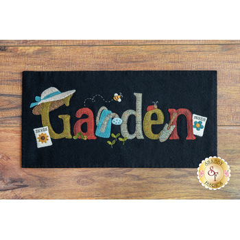  Words in Wool Kit - June - Garden, Image