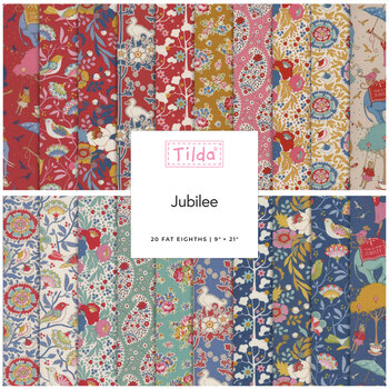 Jubilee  20 Fat Eighth Set by Tilda, Image