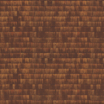 Cabin View DP25123-34 Rust by Northcott Fabrics, Image