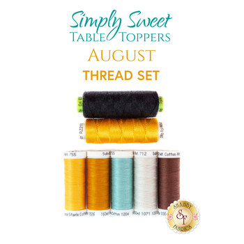  Simply Sweet Table Toppers - August Kit