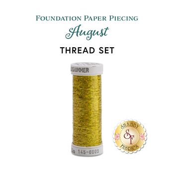  Foundation Paper Piecing - August - 1pc Thread Set