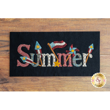  Words in Wool Kit - July - Summer, Image