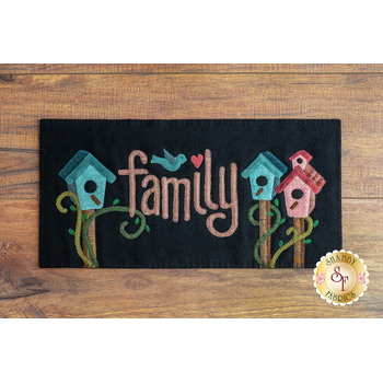  Words in Wool Kit - March - Family, Image