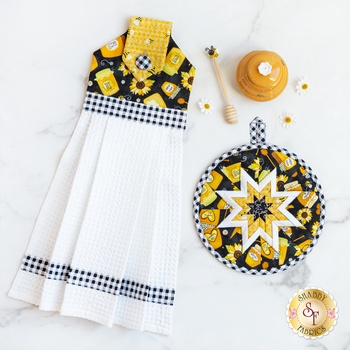  Sew Kitchen Hanging Towel & Hot Pad Kit - August, Image