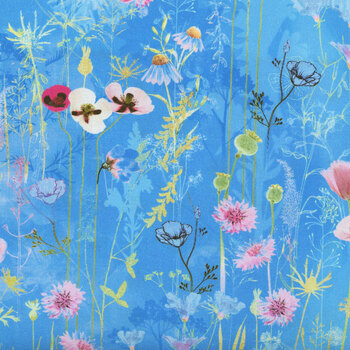 Misty Garden 22436-73 Lake by Robert Kaufman Fabrics, Image