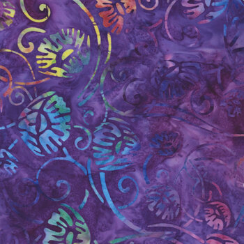 Graceful - Artisan Batiks 22482-220 Pansy by Robert Kaufman Fabrics, Image