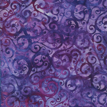 Graceful - Artisan Batiks 22483-6 Purple by Robert Kaufman Fabrics, Image