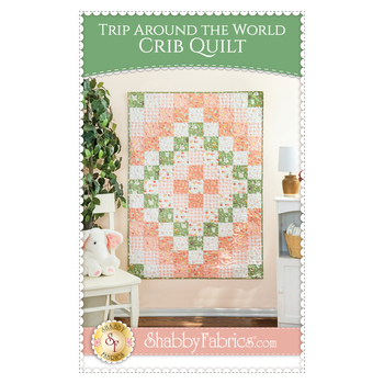 Trip Around The World Crib Quilt Pattern, Image