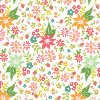 Strawberry Lemonade 37670-11 Cloud by Moda Fabrics