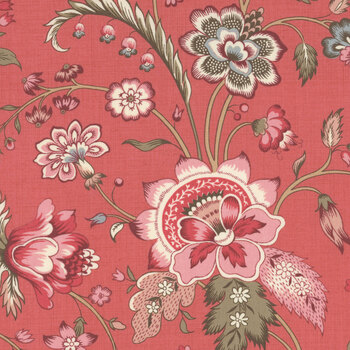 Antoinette 13951-15 Faded Red by French General for Moda Fabrics, Image