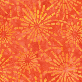 Chroma Batiks 4366-15 Orange by Moda Fabrics, Image