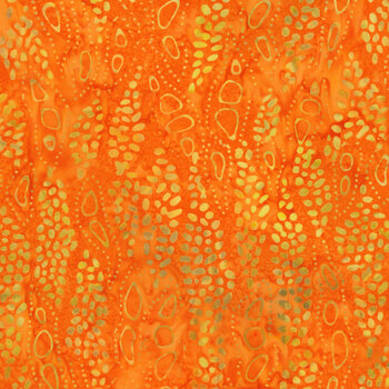 Chroma Batiks 4366-17 Orange by Moda Fabrics, Image