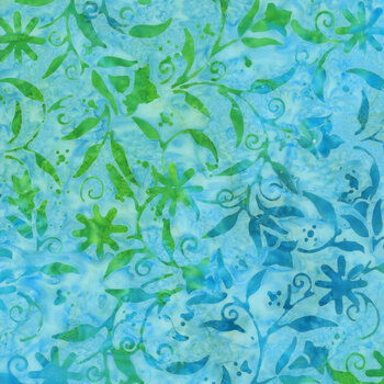 Chroma Batiks 4366-41 Sky by Moda Fabrics, Image