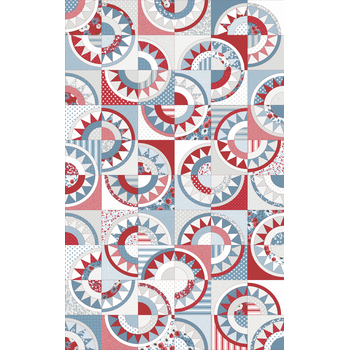 Old Glory 5208-11 Cheater Panel by Lella Boutique for Moda Fabrics REM, Image