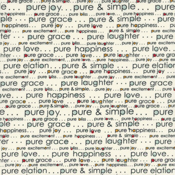 Vintage 55651-11 Pure and Simple Cream by Sweetwater for Moda Fabrics, Image