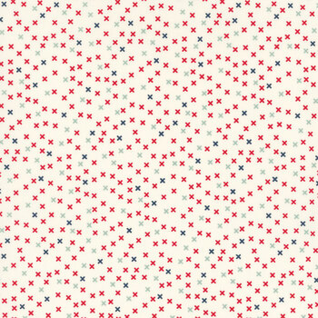 Vintage 55657-11 X Cream by Sweetwater for Moda Fabrics, Image