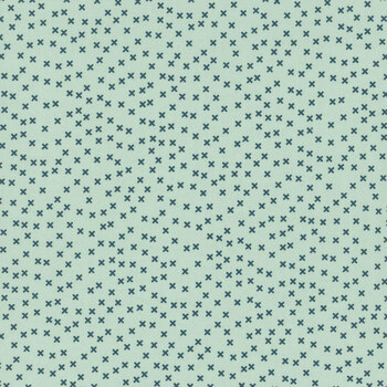 Vintage 55657-15 X Aqua by Sweetwater for Moda Fabrics, Image