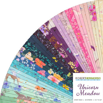 Unicorn Meadow  Roll Up by Robert Kaufman Fabrics, Image