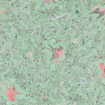 Unicorn Meadow AQOD-22416-241 Seafoam by Robert Kaufman Fabrics, Image