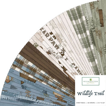 Wildlife Trail  40 Karat Crystals by Jennifer Pugh for Wilmington Prints, Image