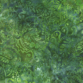 Mystic Vineyard 22276-774 Paisley Green by Wilmington Prints, Image