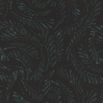 Mystic Vineyard 22277-990 Ferns Black by Wilmington Prints, Image