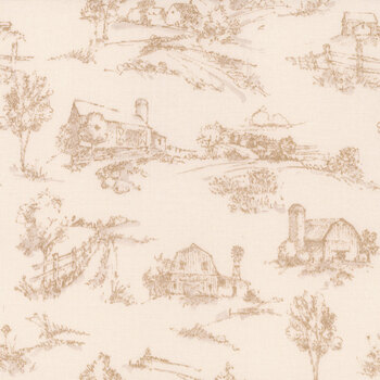 Countryside C14532-SAND by Lisa Audit for Riley Blake Designs, Image