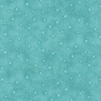 Starry Basics 8294-17 Blue by Leanne Anderson for Henry Glass Fabrics, Image