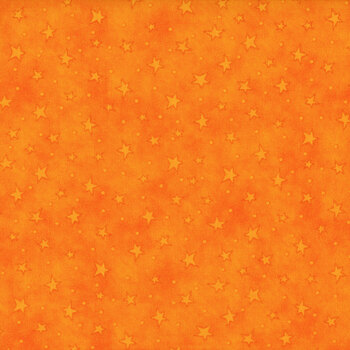 Starry Basics 8294-36 Tangerine by Leanne Anderson for Henry Glass Fabrics, Image