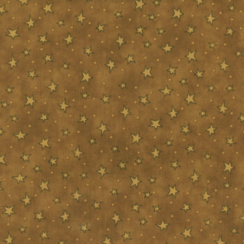 Starry Basics 8294-38 Brown by Leanne Anderson for Henry Glass Fabrics, Image