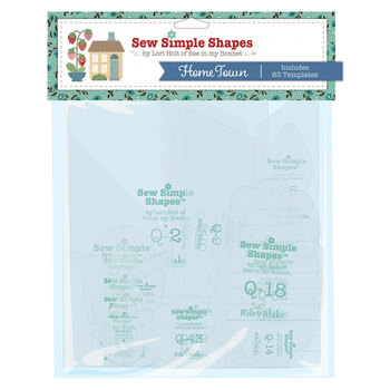 Sew Simple Shapes Template Set - 63 Templates, Image