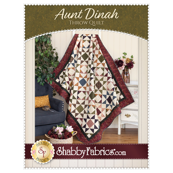 Aunt Dinah Throw Quilt Pattern, Image