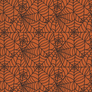 Sophisticated Halloween C14622-ORANGE by My Mind's Eye for Riley Blake Designs, Image