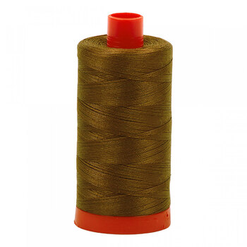 Aurifil Cotton Thread A1050-2372 Dark Antique Gold - 1422yd, Image