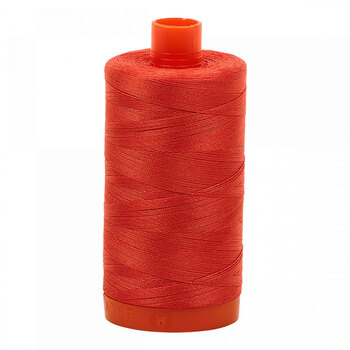 Aurifil Cotton Thread A1050-2277 Light Red Orange - 1422yd, Image