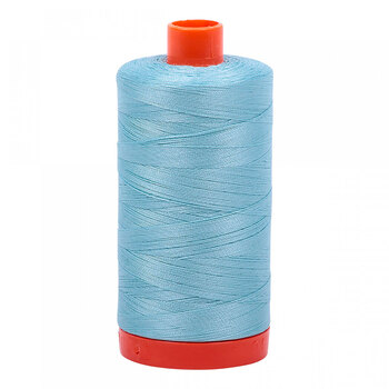 Aurifil Cotton Thread A1050-2805 Light Grey Turquoise - 1422yd, Image