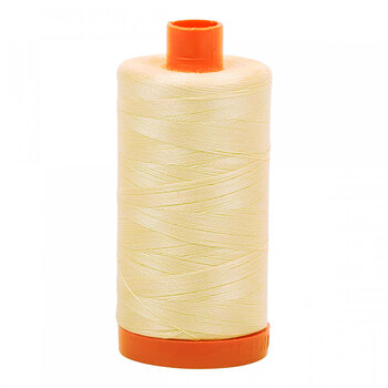 Aurifil Cotton Thread A1050-2123 Butter - 1422yd, Image