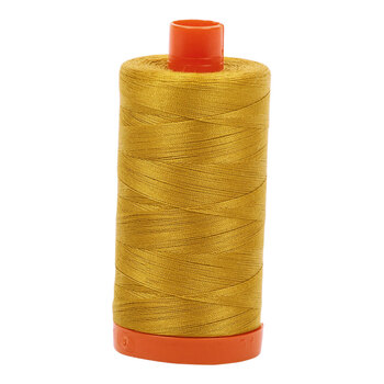 Aurifil Cotton Thread A1050-5022 Mustard - 1422yd, Image