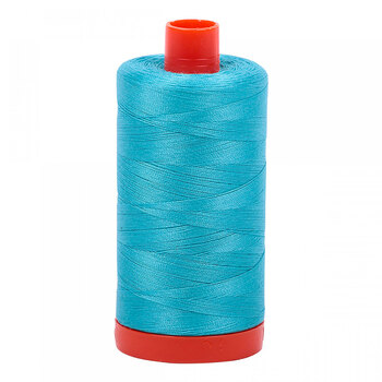 Aurifil Cotton Thread A1050-5005 Bright Turquoise - 1422yd, Image