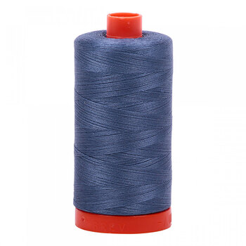 Aurifil Cotton Thread A1050-1248 Dark Grey Blue - 1422yd, Image