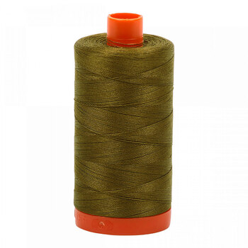 Aurifil Cotton Thread A1050-4173 Dark Olive - 1422yd, Image