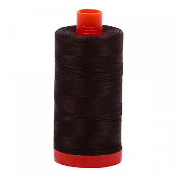 Aurifil Cotton Thread A1050-1130 Very Dark Bark - 1422yd, Image