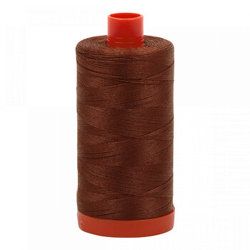 Aurifil Cotton Thread A1050-4012 Copper Brown - 1422yd, Image